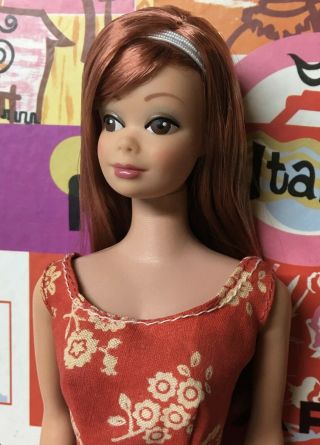(RESERVED) Vintage Barbie Friend Midge Titian Long Hair Side Part Doll ByApril 4