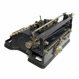 CHICAGO No.  1 TYPEWRITER Schreibmaschine Antique Máquina de Escrever 打字机 Vtg 3