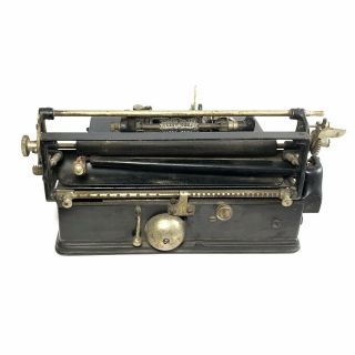 CHICAGO No.  1 TYPEWRITER Schreibmaschine Antique Máquina de Escrever 打字机 Vtg 4