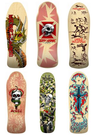 Powell - Peralta Bones Brigade Re - Issue 11th Series Skateboard Decks