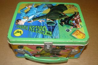 Oringal Vintage 1967 Greenway Green Hornet Metal Lunch Box Lunchbox 5