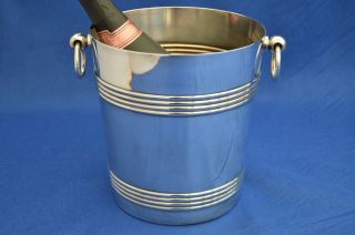 Art Deco Gallia Christofle Biarritz Champagne Bucket - Ice - Wine Cooler -