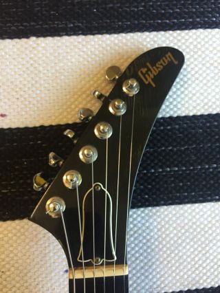 1986 Gibson Explorer James Hetfield Metallica Ebony Rare 1984 6