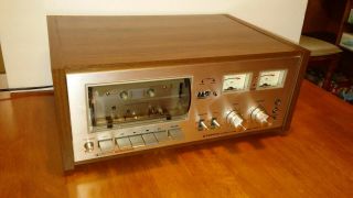 Pioneer Ct - F6262 Vintage Cassette Deck Great Made In Japan 1970s