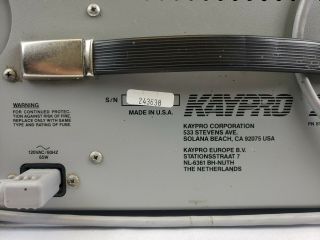 KAYPRO II 2 Portable CRT Computer w/keyboard,  cord & power cord VINTAGE EB - 1577 10