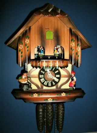 Vintage Classic Schmeckenbecher Musical Cuckoo Clock 68 $10 Less