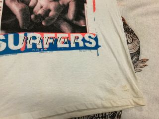 Rare Vintage 1989 Butthole Surfers DON ROCK Artist Proof T Shirt HAND EYE Rare 4