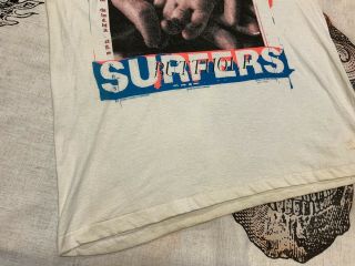Rare Vintage 1989 Butthole Surfers DON ROCK Artist Proof T Shirt HAND EYE Rare 5
