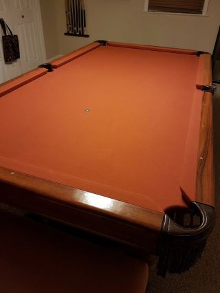 Vintage by Brunswick Pool Table 8 x 4ft 11