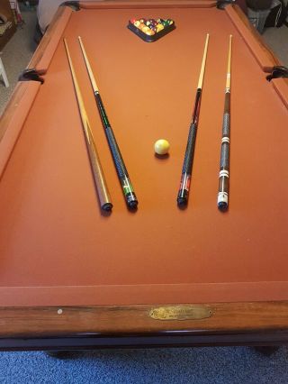 Vintage By Brunswick Pool Table 8 X 4ft