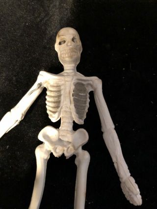 Vintage 1960s Skeleton Bendable Rubber Figure from Brago Hong Kong - RARE 2