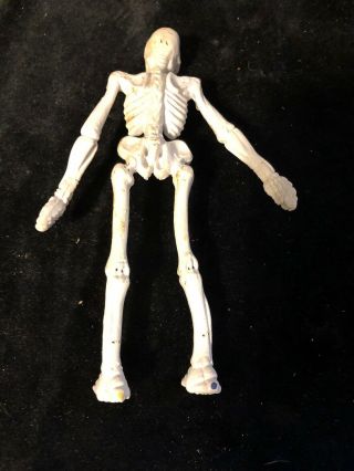 Vintage 1960s Skeleton Bendable Rubber Figure from Brago Hong Kong - RARE 3