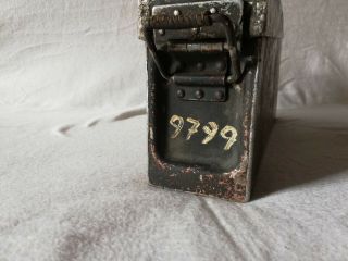 WW2 German MG 34/42 Aluminum Ammo Box Marked 1939 4