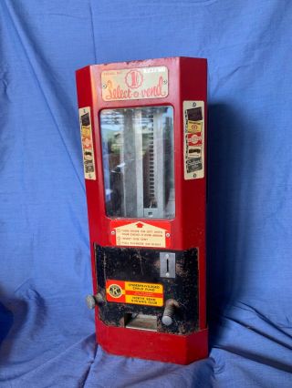 Vintage Select - O - Vend 1 Cent Candy Machine.  Hershey 