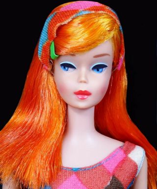 Htf Vintage Scarlet Flame High Color Magic Barbie Doll