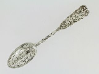 Antique Leland Stanford Jr University Sterling Silver Souvenir Spoon 121 - Sl