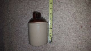 Small 6 Inch Crock Jug Made In The Usa Pre - Owned