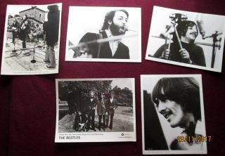 The Beatles (let It Be) Rare Vintage 1970 Photo Set