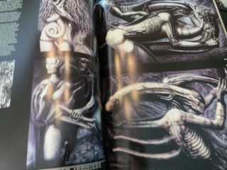 M - NM Limited GIGER ' S NECRONOMICON I & II ULTRA RARE Deluxe Leather SIGNED AP 5