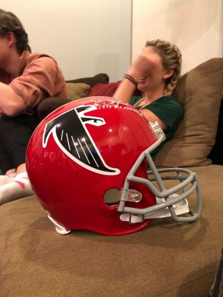 Steve Bartowski Signed Vintage Full Size Helmet,  Atlanta Falcons