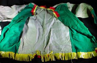 Costume Vintage Child Tonto (?) Outfit 1950s? - - Western Ranch,  Cabin,  Antq Decor 4