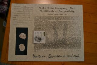 Authentic Shipwreck Artifact Silver Coin Mel Fisher 1715 2 Reale