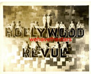 Vintage Chorus Girls Hollywood Revue Of 