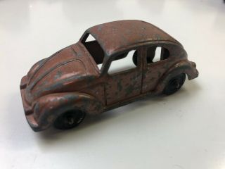 Vintage Toy - Metal Tootsietoy Volkswagen Beetle
