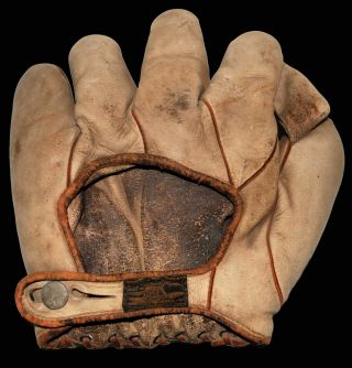 Vintage Rare 1920 ' s Babe Ruth G41 Draper Maynard Baseball Glove 2