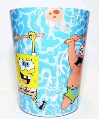 Vintage Nickelodeon Spongebob Mini Trash Can 2002