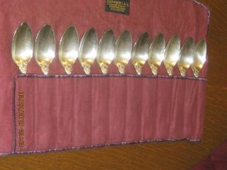 Eleven Wallace Grand Baroque Sterling Silver Regular Spoons 61/8 Inch