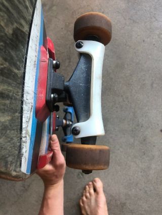 Rob Roskopp Target Eye Vintage Santa Cruz Skateboard Complete W/ Deck & Wheels 10