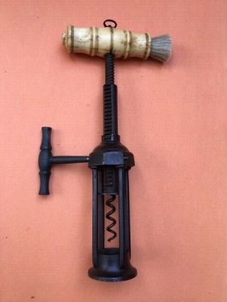 Classic Four Pillar Antique Corkscrew