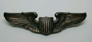 Vintage Ww2 Us Army Air Corps Full Size Pilots Wings
