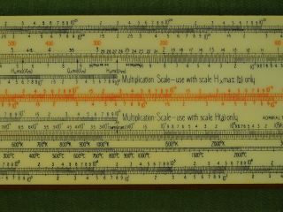 rare Admiralty Research Laboratory Black Body Radiation Slide Rule,  A.  G.  Thornton 5