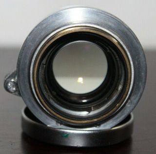 RARE Near LEICA Summicron 5cm 1:2 Screw Mount THORIUM Radioactive Lens 4