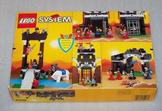 VINTAGE 1990 LEGO CASTLE SYSTEM SET 6059 KNIGHT ' S STRONGHOLD 2