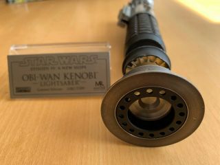 Star Wars Master Replicas OBI WAN KENOBI Lightsaber (Rare Weathered) 5