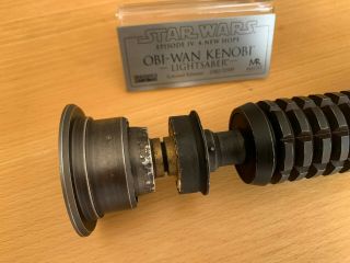 Star Wars Master Replicas OBI WAN KENOBI Lightsaber (Rare Weathered) 6