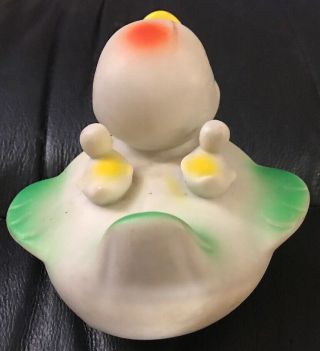 Vintage Rubber Duck Squeak Toy (Doesnt Squeak) Made In Japan Mom & Baby Ducks 4