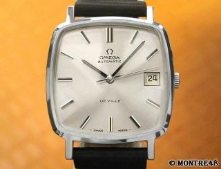 Omega Geneve Swiss Made Men Auto Cal 1012 Stainless St 32mm Vintage Watch Mj94