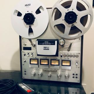 Akai Gx - 630d - Ss Open Reel To Reel 4ch / 2ch Vintage 10.  5 " Tape Recorder.