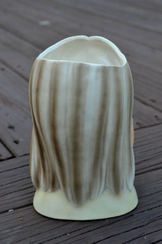 RARE Lady Head Vase BRINN ' S 