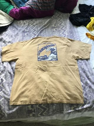 Vintage Patagonia T Shirt Great Pacific Iron 80s Chouinard Design Xl
