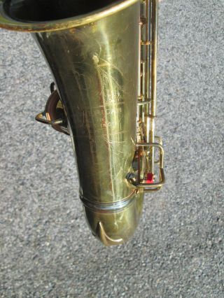 Vintage 1928 Pan American Conn Alto Sax Saxophone PLAYER,  DECENT SHAPE @ 4