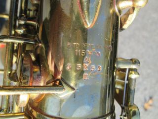 Vintage 1928 Pan American Conn Alto Sax Saxophone PLAYER,  DECENT SHAPE @ 6