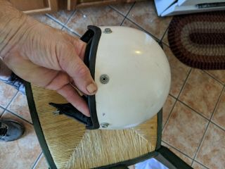 Vintage Bell Bell - Toptex White Size 7 1/4 helmet 2