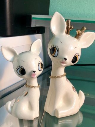 Cute Vintage Kitschy Bambi Deer Fawn Japan Ceramic Norcrest? Lefton? 11