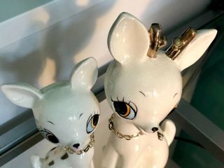 Cute Vintage Kitschy Bambi Deer Fawn Japan Ceramic Norcrest? Lefton? 6