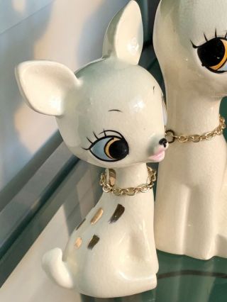 Cute Vintage Kitschy Bambi Deer Fawn Japan Ceramic Norcrest? Lefton? 8